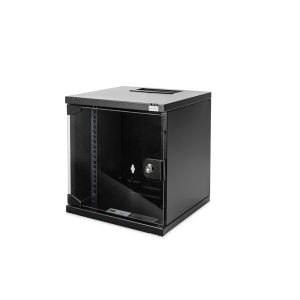 DIGITUS 254 mm (10") 6U wall mounting cabinet, black