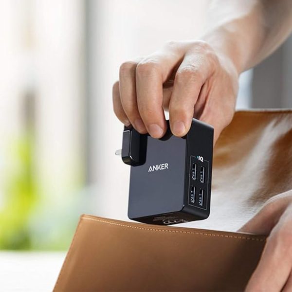 Anker USB Plug Charger 5.4A/27W 4-Port USB Charger